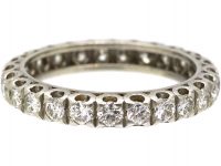 Early 20th Century Platinum, Diamond Eternity Ring