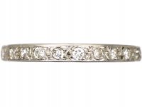 Early 20th Century Platinum & Diamond Eternity Ring