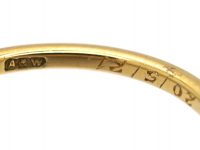 Edwardian 18ct Gold Five Stone Diamond Ring by Alabaster & Wilson