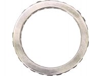 Art Deco 18ct White Gold Eternity Ring set with Sapphires