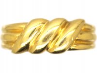 Victorian 18ct Gold Keeper Ring