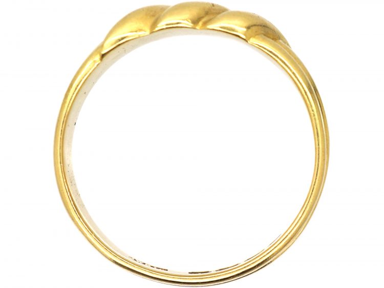 Victorian 18ct Gold Keeper Ring