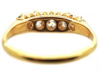 Edwardian 18ct Gold, Five Stone Diamond Ring