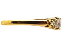 Edwardian 18ct Gold, Five Stone Diamond Ring