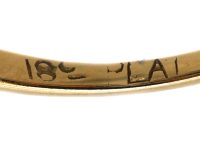 Edwardian 18ct & Platinum, Two Stone Diamond Ring