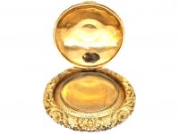 Georgian 15ct Gold Vinaigrette & Locket
