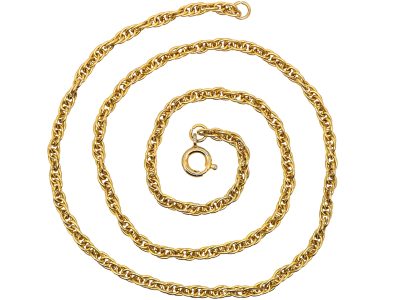 9ct Gold Woven Chain