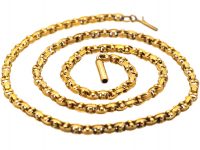 Victorian 9ct Gold Ornate Chain