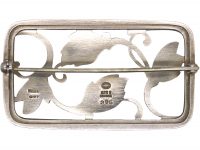 Mid 20th Century Silver Brooch by Georg Jensen