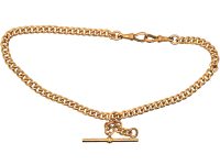 Edwardian 9ct Gold Albert Chain