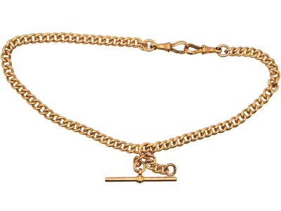 Edwardian 9ct Gold Albert Chain