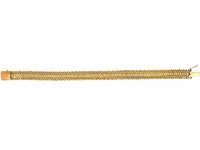 Edwardian 15ct Gold Ornate Articulated Bracelet