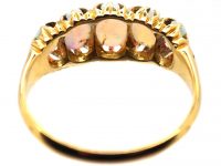 Edwardian 18ct Gold, Five Stone Opal Ring