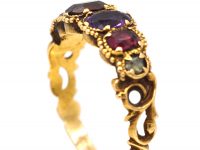 Early 19th Century 15ct Gold Regard Ring