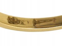 Edwardian 18ct Gold Diamond Cluster Ring