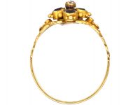 Georgian 18ct Gold Acrostic Ring with Gemstones That Spell Regard