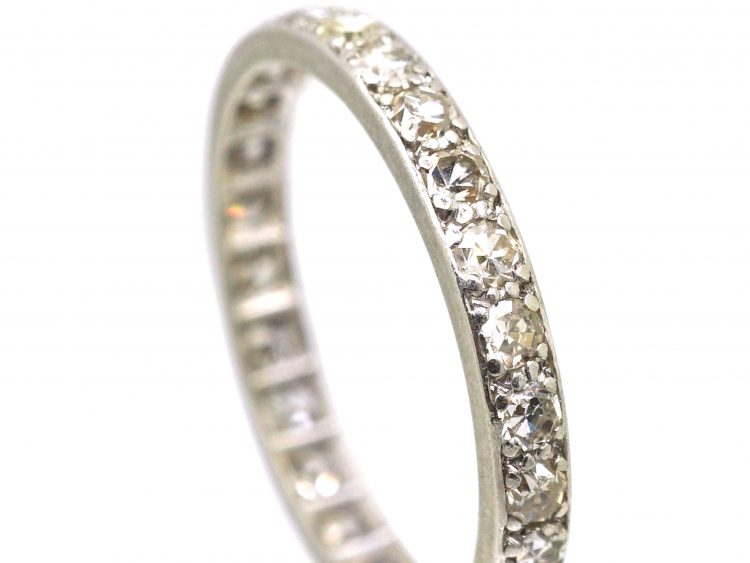 Edwardian Platinum, Diamond Eternity Ring