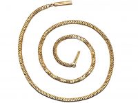 Victorian 15ct Gold Snake Chain