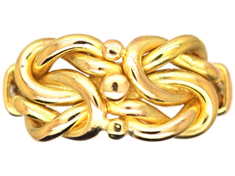 Victorian 18ct Gold Knot Ring