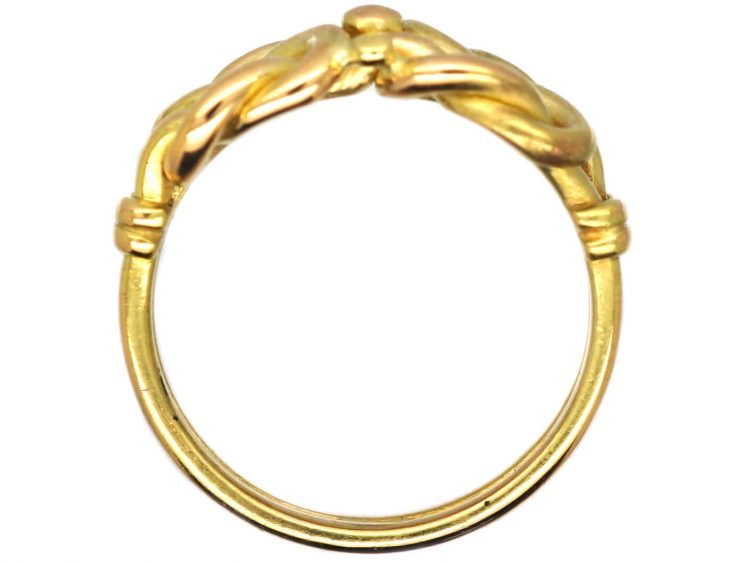 Victorian 18ct Gold Knot Ring