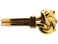 Victorian 18ct Gold Knot Ring