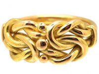 Victorian 18ct Gold Knot Ring
