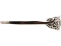 Early 20th Century Platinum, Three Stone Diamond Ring