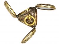 Victorian Triple Sided 9ct Back & Front Family Locket