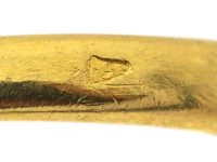 French Belle Epoque 18ct Gold & Platinum, Tiara Ring set with Old Mine Cut Diamonds