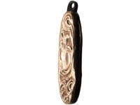 Victorian 9ct Gold & Steel Miniature Penknife