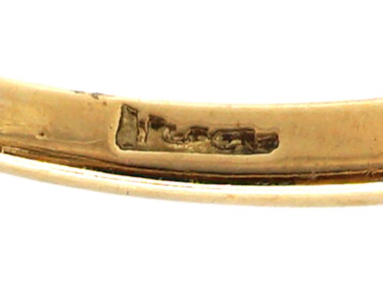 Edwardian 18ct Gold & Platinum, Diamond Daisy Cluster Ring