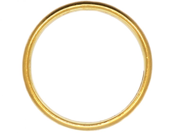 22ct Gold Wedding Ring Assayed in 1924