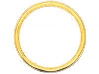 18ct Gold & Platinum Wedding Ring by Charles Green & Sons