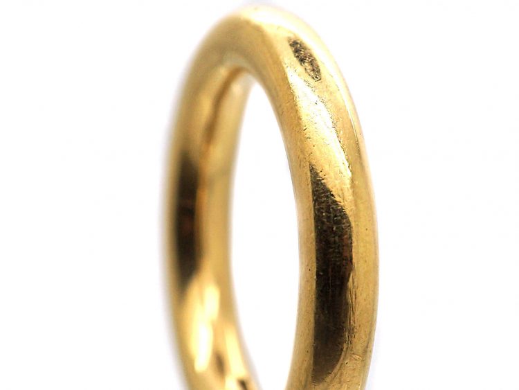 Victorian Large 18ct Gold Wedding Ring