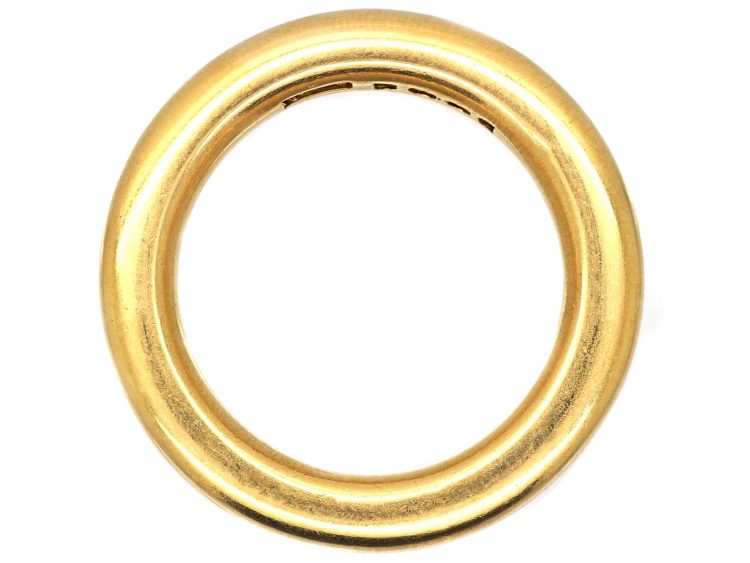 Victorian Large 18ct Gold Wedding Ring