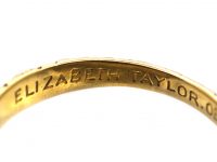 Georgian 18ct Gold Ring set with Natural Split Pearls