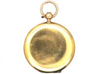 Edwardian 15ct Gold Round Locket