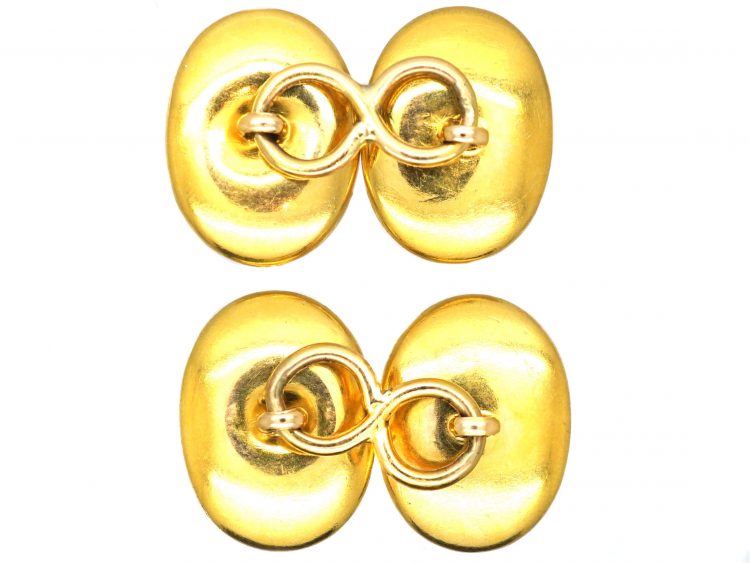 Victorian 15ct Gold Frog Cufflinks