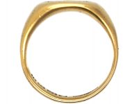 Early 20th Century 18ct Gold Signet Ring with Intaglio of a Lion