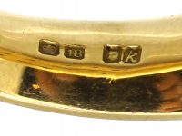 18ct Gold & Diamond Ring by Gilian Packard in the Original Case