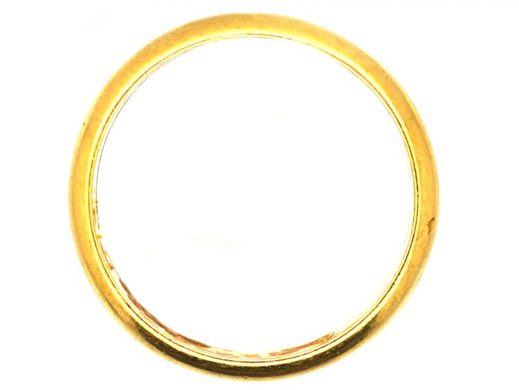 22ct Gold Wide Wedding Ring