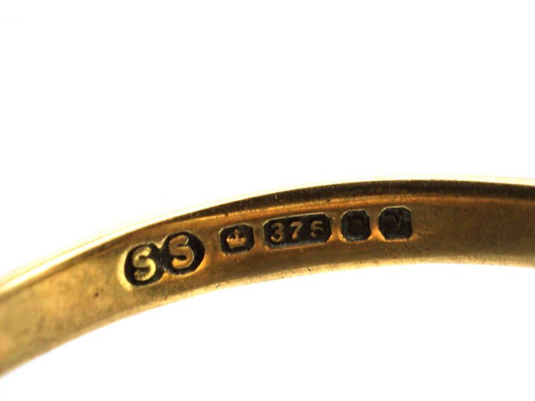 9ct Three Colour Gold Russian Wedding Ring