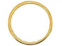 Edwardian 22ct Gold Wide Wedding Ring
