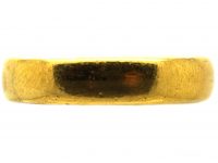 Mid 20th Century 22ct Gold Wide Wedding Ring