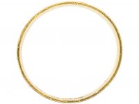 Georgian 18ct Gold & White Enamel Ring from 1806