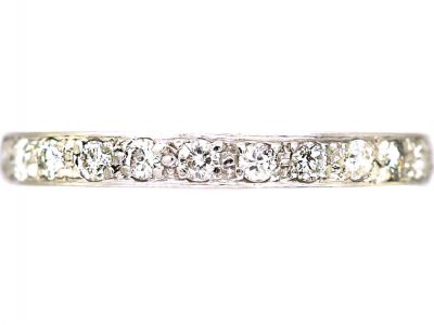Edwardian Platinum & Diamond Eternity Ring
