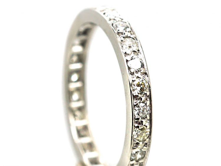 Edwardian Platinum & Diamond Eternity Ring