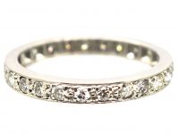 Edwardian Platinum & Diamond Eternity Ring