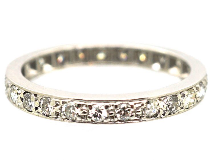 Edwardian Platinum & Diamond Eternity Ring