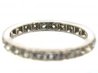 Edwardian Platinum & Diamond Eternity Ring